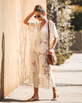 Beach Sun Protection Shirt Loose Pullover Swimsuit Outer Cover Bikini Jacket Water Soluble Lace Dress