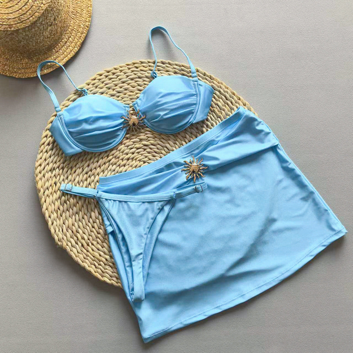 Three Piece Sets Bikini Sexy Bikini Split Women Swimsuit