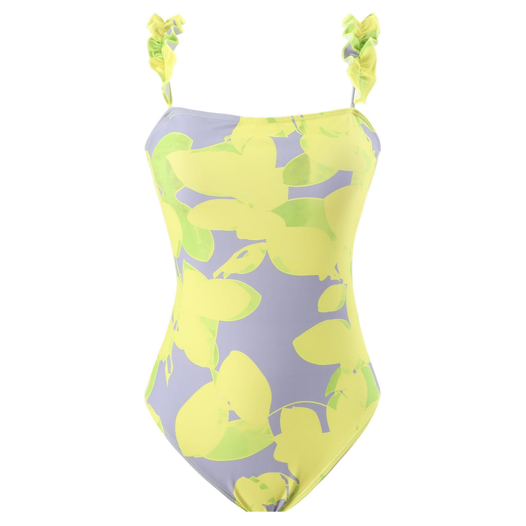 One Piece Sexy Swimsuit Women Slimming Chiffon Skirt Swimsuit Outfit