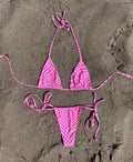 Chic Split Three Point Slimming Swimsuit Bikini