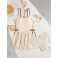 Suspender Swimsuit Women Beach Bikini Two Piece Set Swimsuit