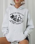 Skelly Cat Skeleton Ghost Witch Skull Spooky Meme Halloween Costume Edition Hoodie