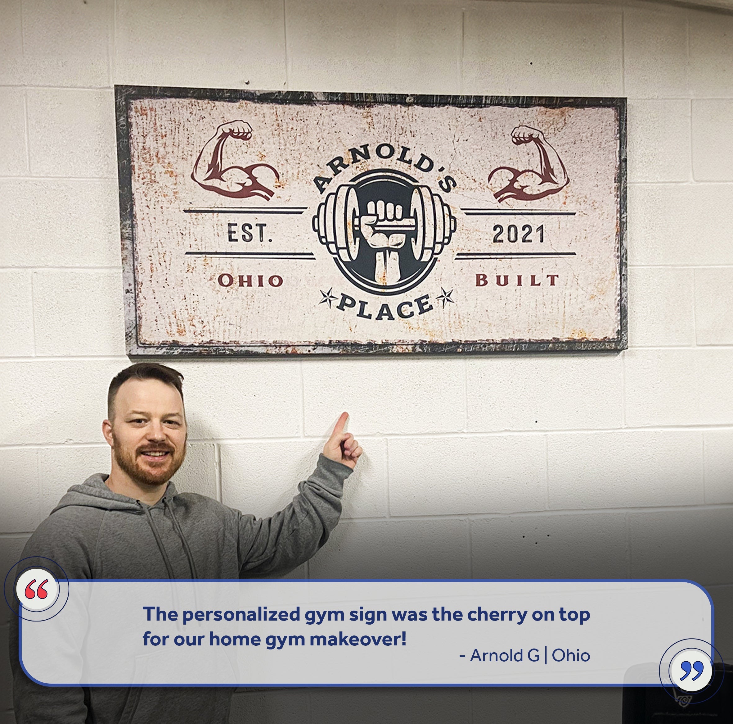 Gym Sign V