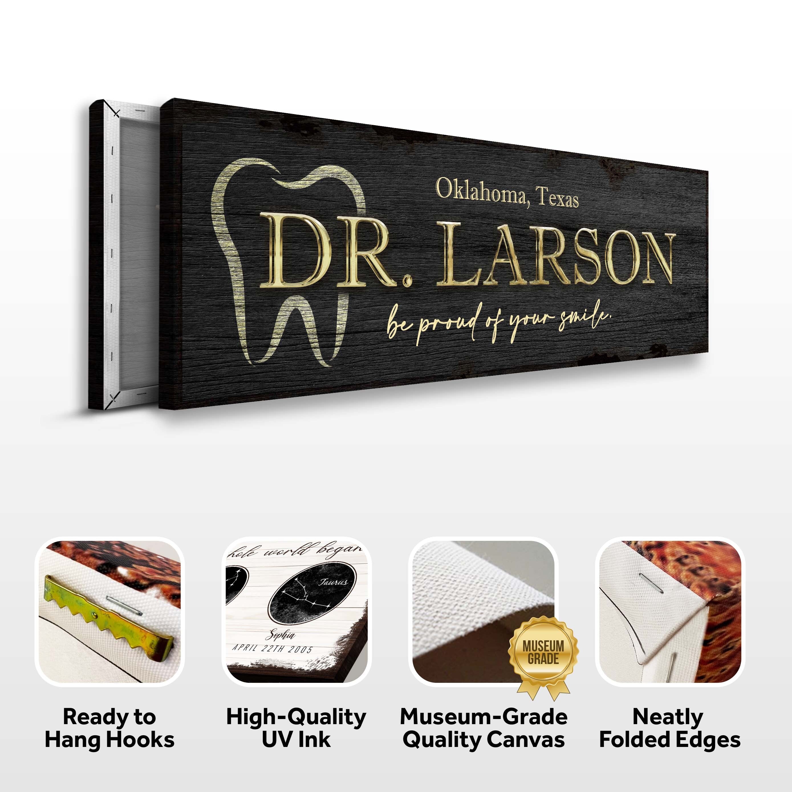 Dentist Name Sign
