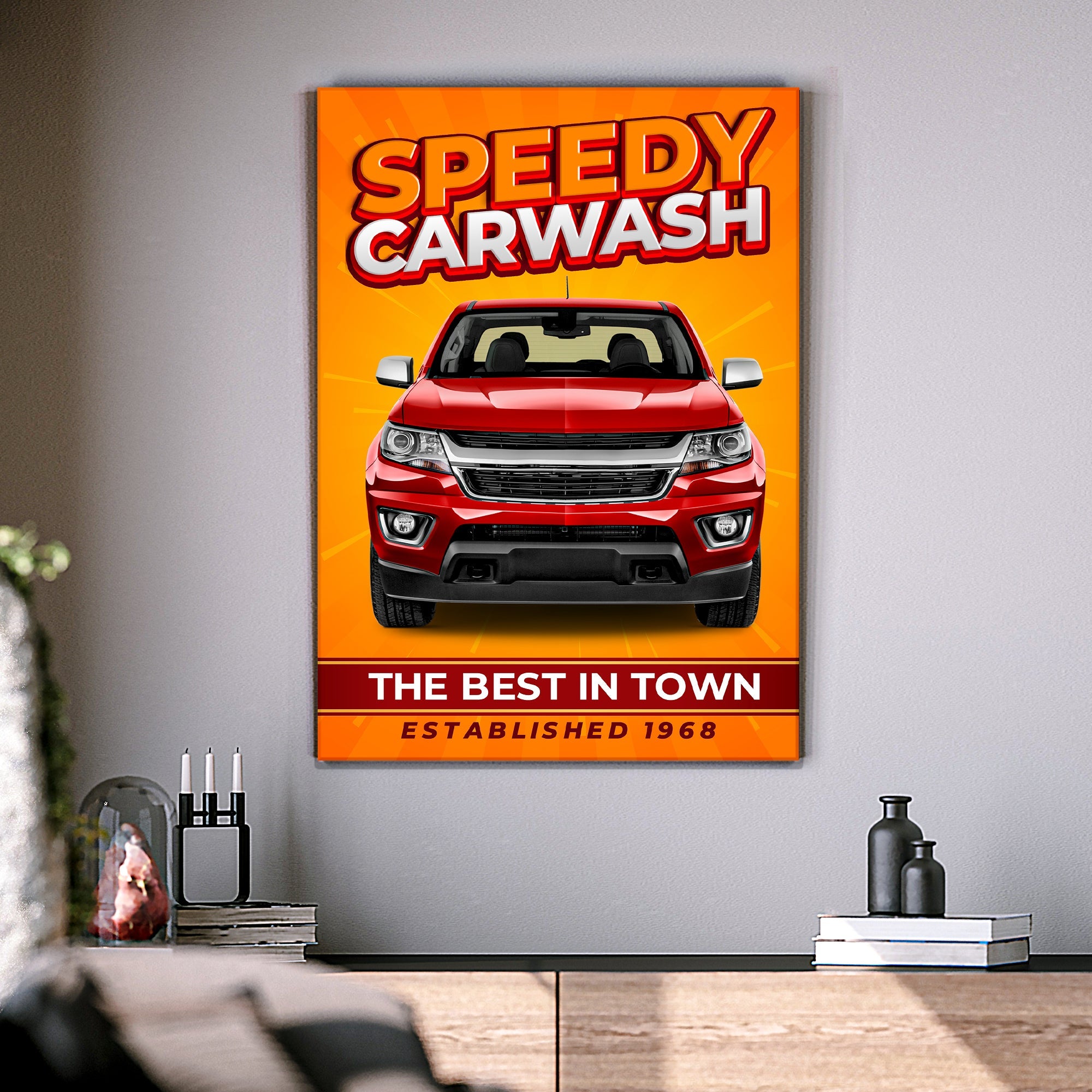 Car Wash Sign V
