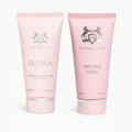 Parfums de Marly Delina body set: body cream and shower gel tubes