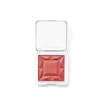 RMS Beauty hydra powder blush compact, open, deep rose-red pan with geometric pattern