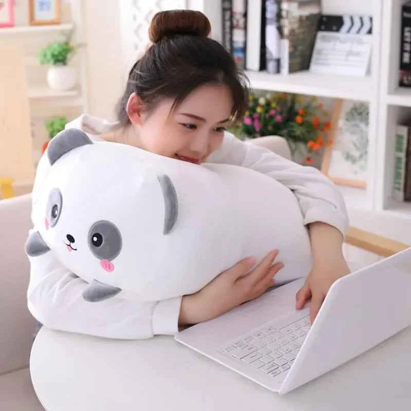 Soft Animal Corner Bio Plush Pillow (11.8-35.4 in) - Cute Dog/Cat/Unicorn Cushion Gift