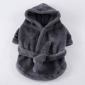 Hooded Pet Dog Bathrobe – Super Absorbent Drying Towel Pajamas