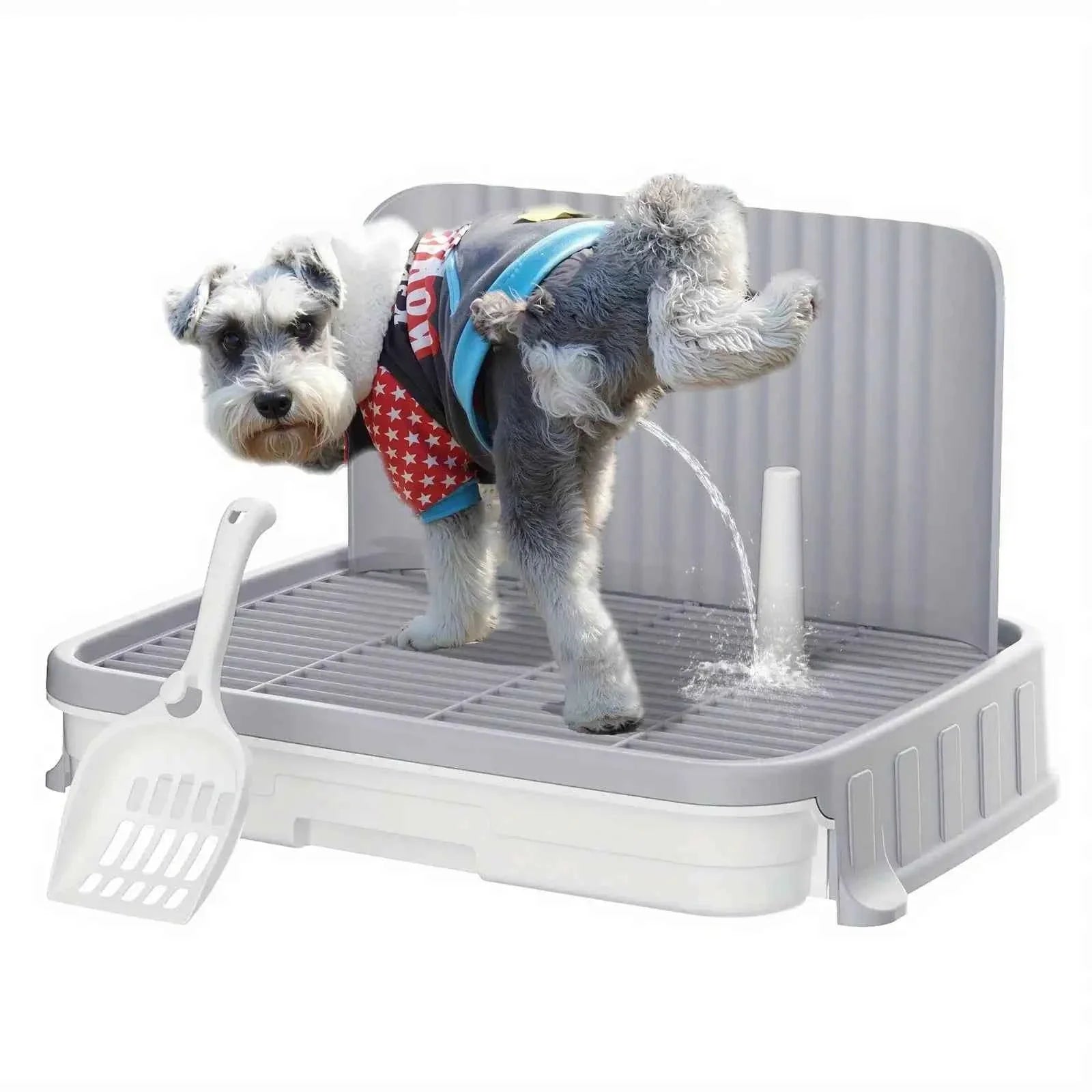 Indoor Dog Potty Training Tray – No Leak Design with High Protection Wall