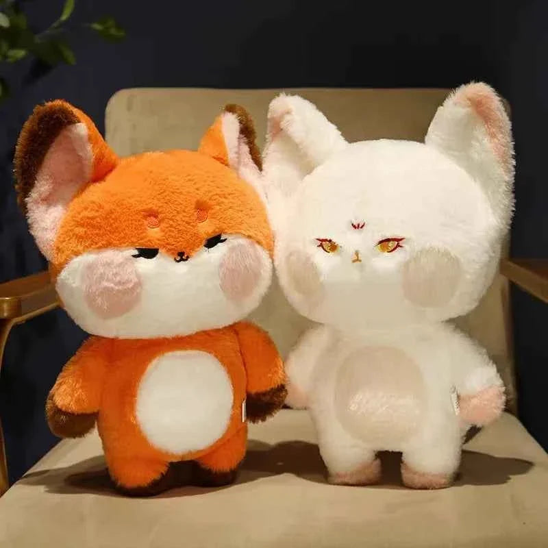 Cute Big-Tailed Fox Plush Toy (23.6/39.4 in) - Soft Stuffed Animal Pillow Gift