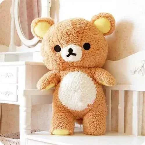 Big Size Rilakkuma Plush Toy (23.6/31.5 in) - Kawaii Relax Bear Stuffed Cushion Gift