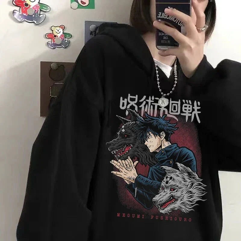 🧥 Women’s Jujutsu Kaisen Anime Hoodie