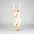 Realistic Three Color Cat Plush Backpack – Handmade Cute Stuffed Animal Bag Gift