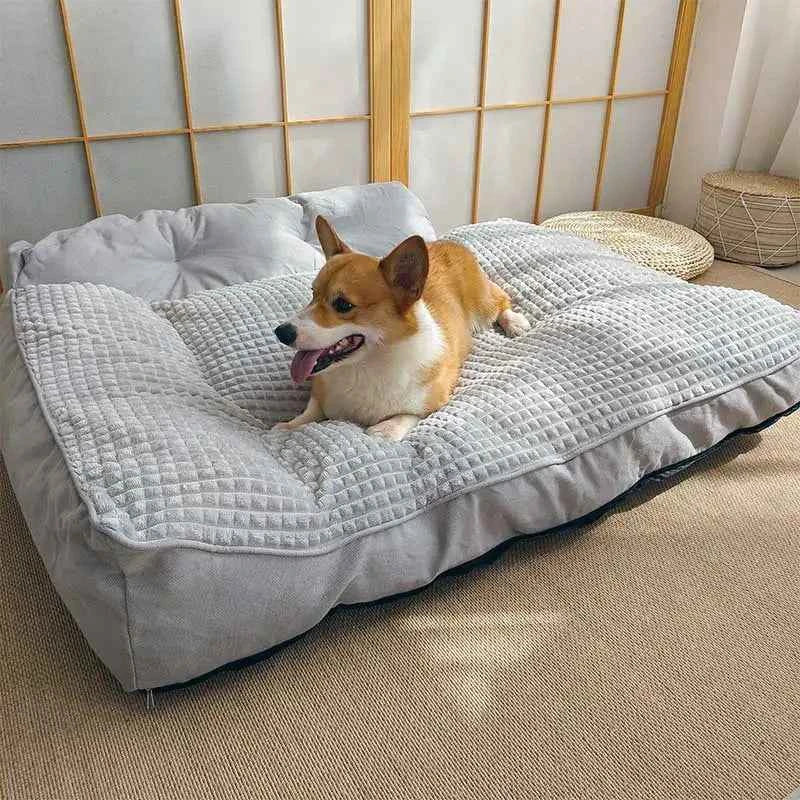 Human Size Dog Bed – Large Cooling Mattress Sofa for Adults and Pets
