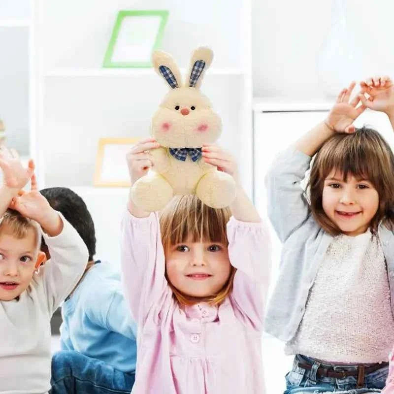 Cute Rabbit Doll Plush Toy – 9 Inch Soft Stuffed Animal for Bedroom Decor