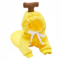 Cute Fruit Dog Hoodie – Warm Fleece Pet Jacket for Small Dogs