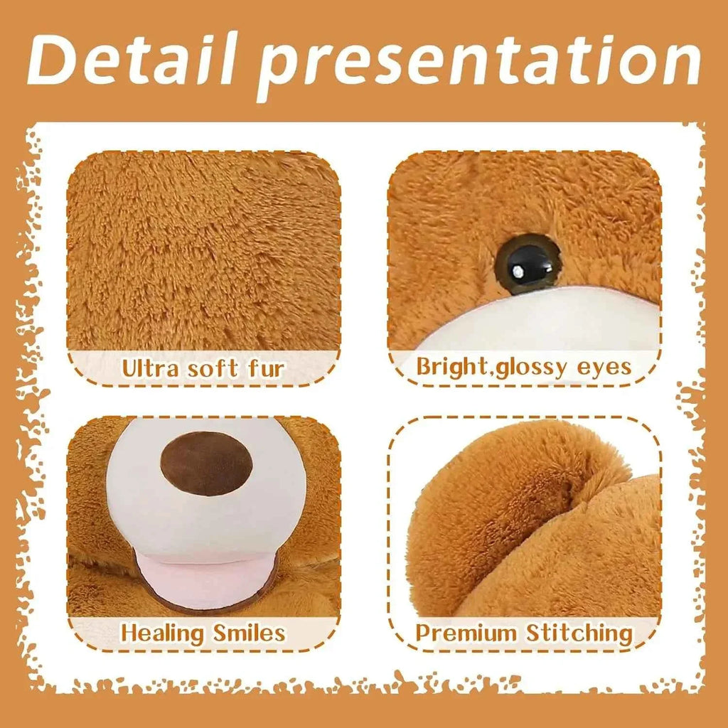 Giant Teddy Bear Plush – 6 Feet Tall Human Size Stuffed Animal