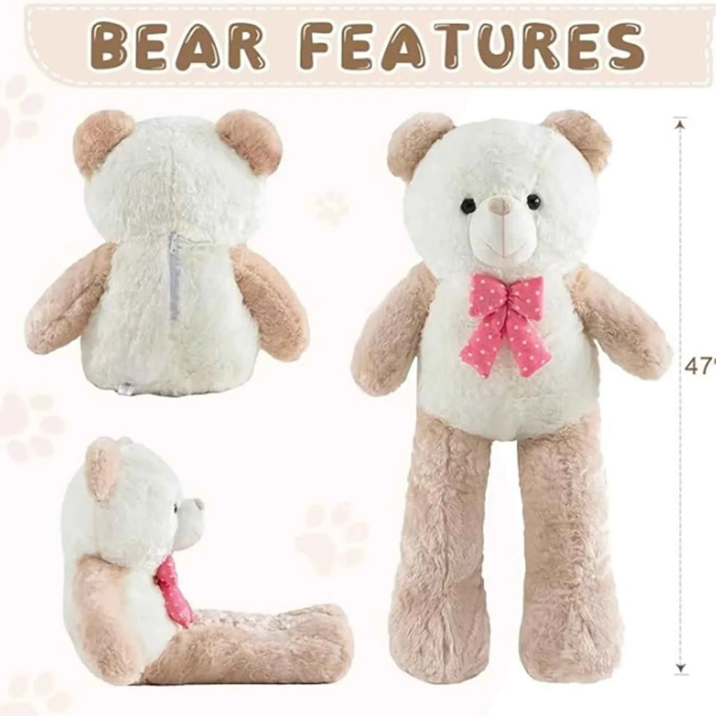 Giant Teddy Bear Plush – 47 Inch Jumbo Soft Stuffed Animal
