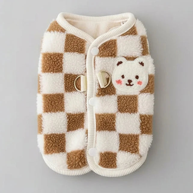 Warm Hairless Cat Sweater Vest – Soft Cardigan for Sphynx Cats