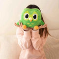 12-inch Green Duolingo Owl Plushie - Duo The Owl Soft Stuffed Animal Toy