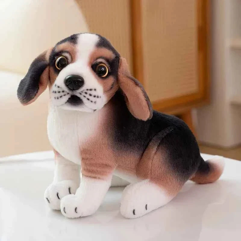 Kawaii Plush Dog Soft Toy (7.9 in) - Dalmatian/Bulldog/Chihuahua Stuffed Animal Gift