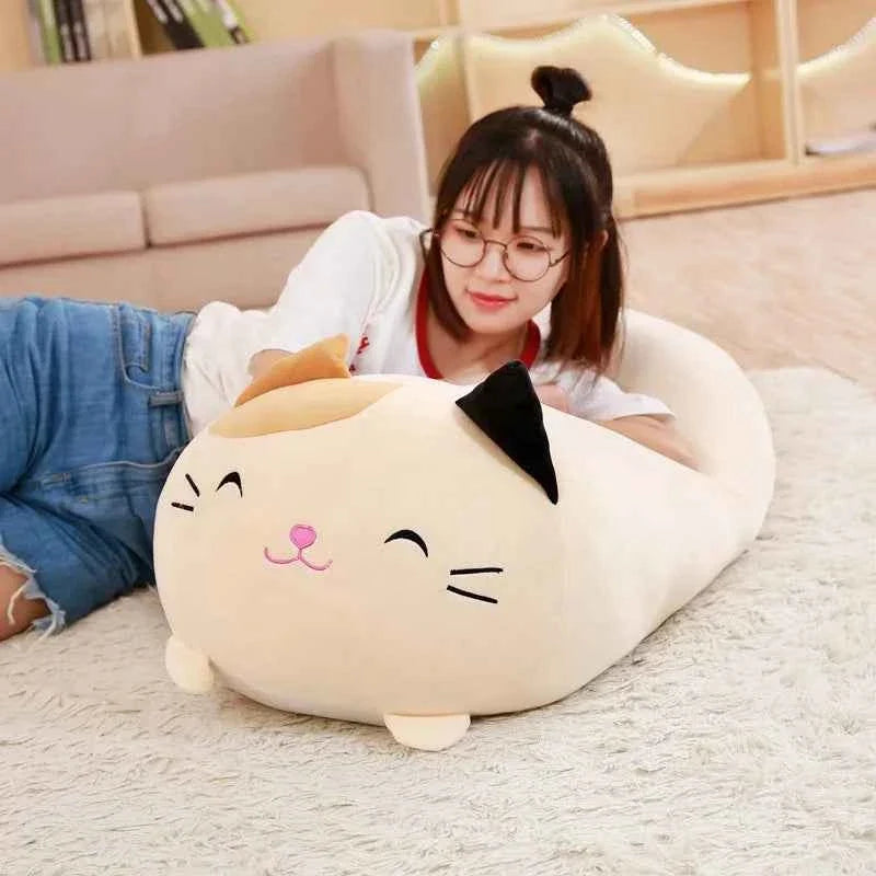 Soft Animal Corner Bio Plush Pillow (11.8-35.4 in) - Cute Dog/Cat/Unicorn Cushion Gift