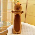 Kawaii Giant Long Capybara Plush Pillow (21.7-43.3 in) - Soft Stuffed Animal Gift