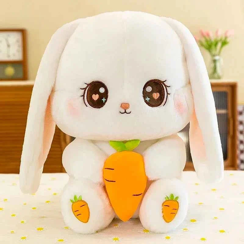 Kawaii Radish Rabbit Plush Doll (11.8-19.7 in) - Soft Stuffed Animal Sleeping Pillow Gift