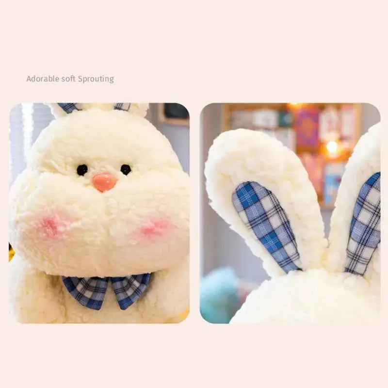 Cute Rabbit Doll Plush Toy – 9 Inch Soft Stuffed Animal for Bedroom Decor