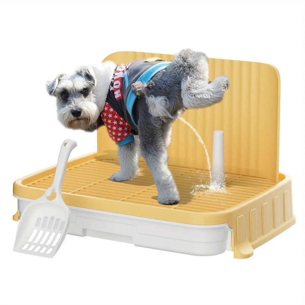 Indoor Dog Potty Training Tray – No Leak Design with High Protection Wall