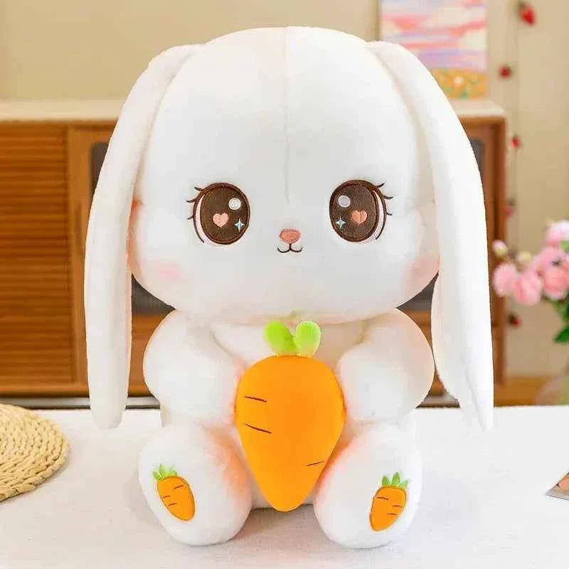 Kawaii Radish Rabbit Plush Doll (11.8-19.7 in) - Soft Stuffed Animal Sleeping Pillow Gift