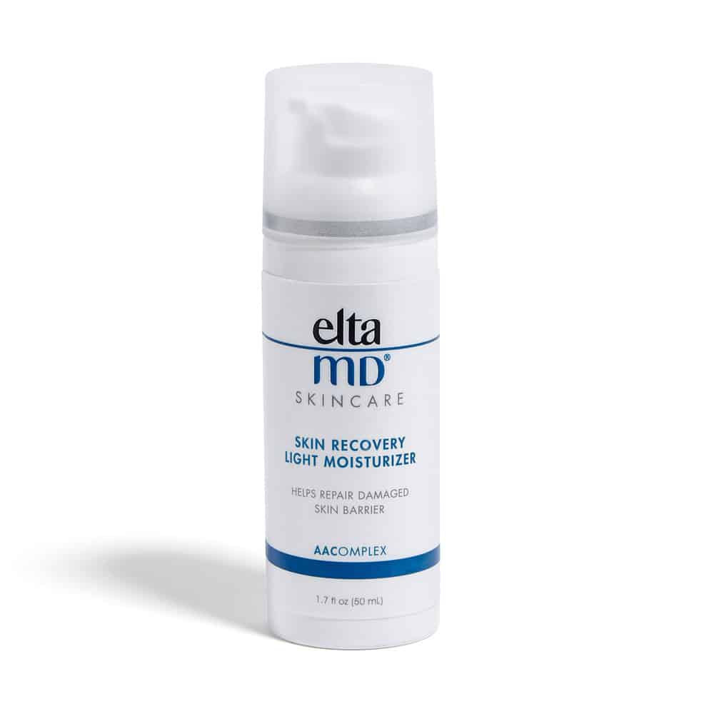 EltaMD Skin Recovery Light Moisturizer, 1.7 oz white pump bottle