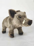 Lifelike African Wild Boar Plush Toy – 14 Inch Realistic Stuffed Animal Doll Gift