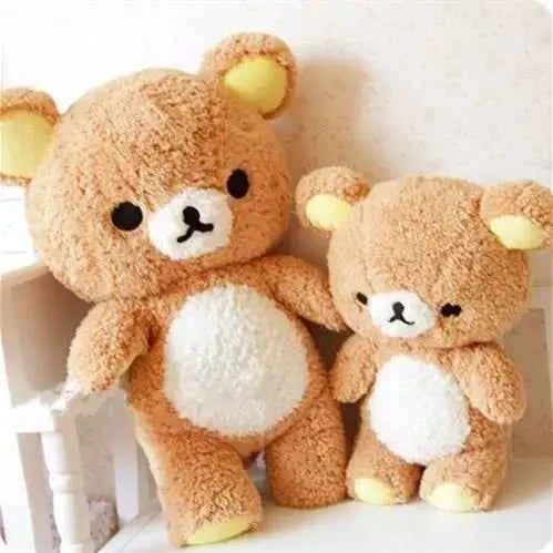 Big Size Rilakkuma Plush Toy (23.6/31.5 in) - Kawaii Relax Bear Stuffed Cushion Gift