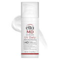 EltaMD UV Daily SPF 40 sunscreen lotion bottle, white with red/black label