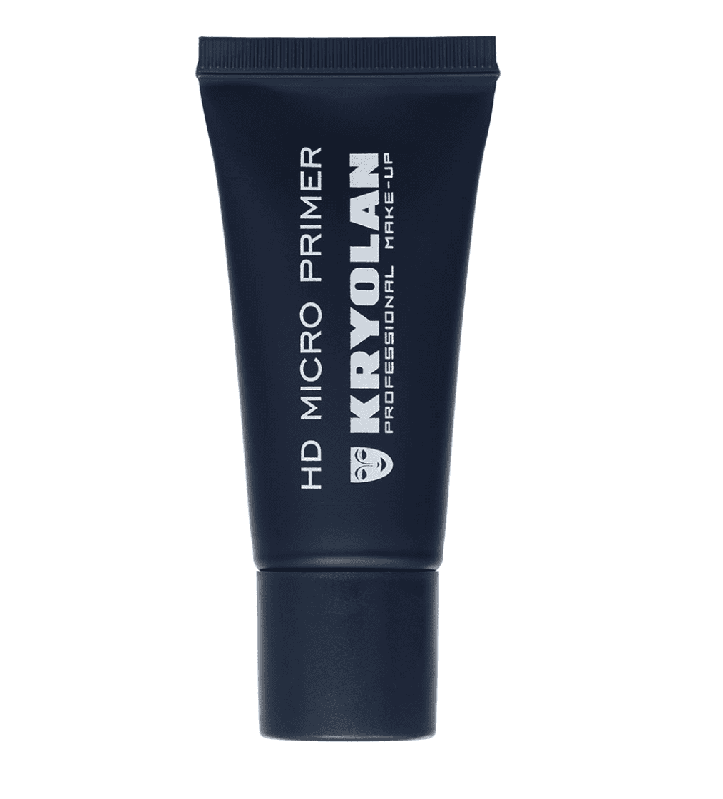 Kryolan HD Micro Primer squeeze tube, dark blue with ribbed cap