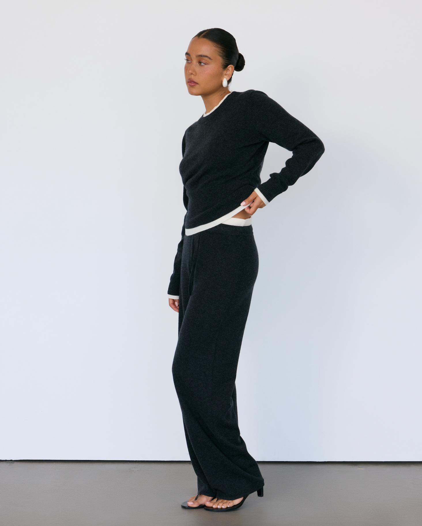 Tove Layered Cashmere Crewneck