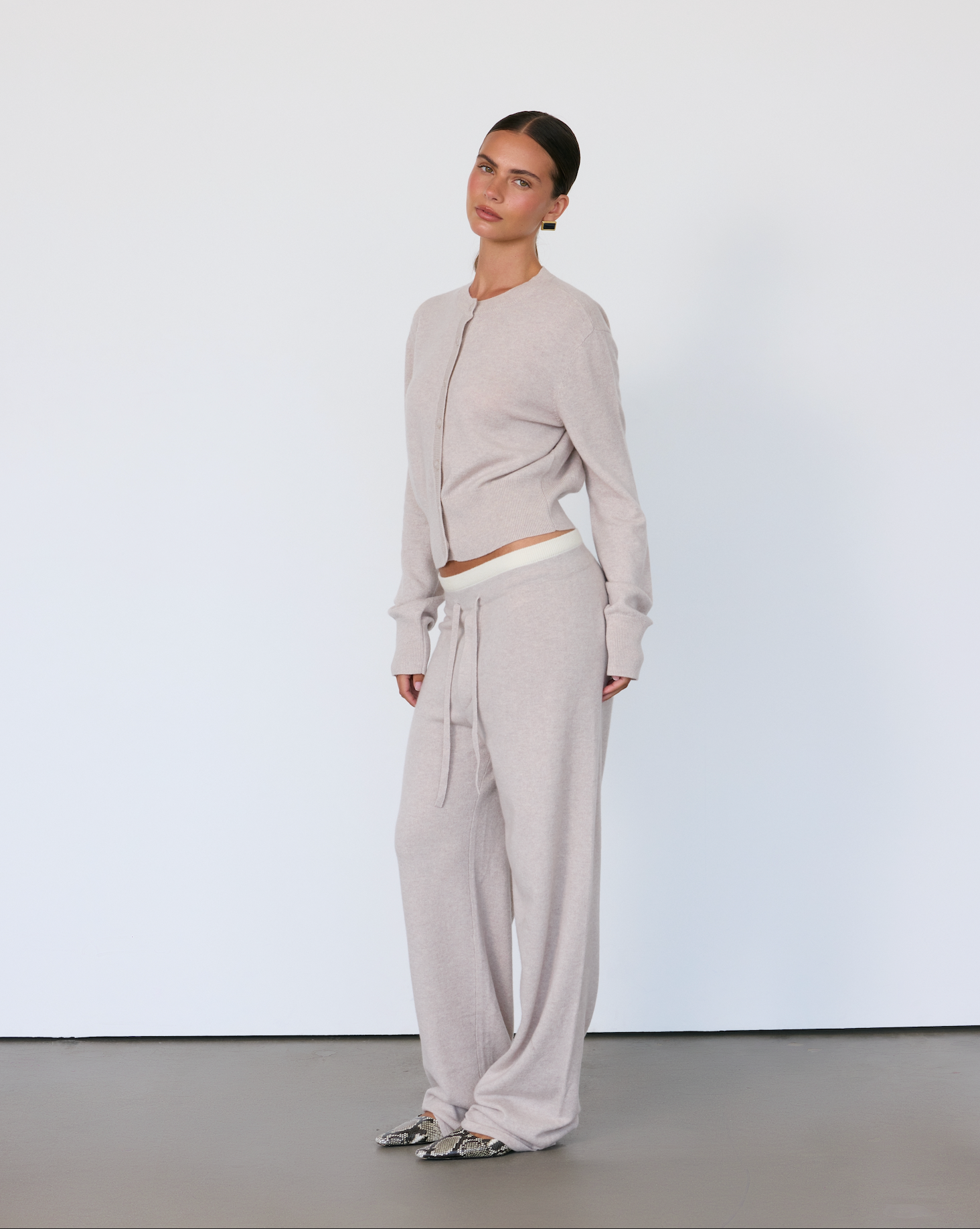 Tove Layered Cashmere Pant