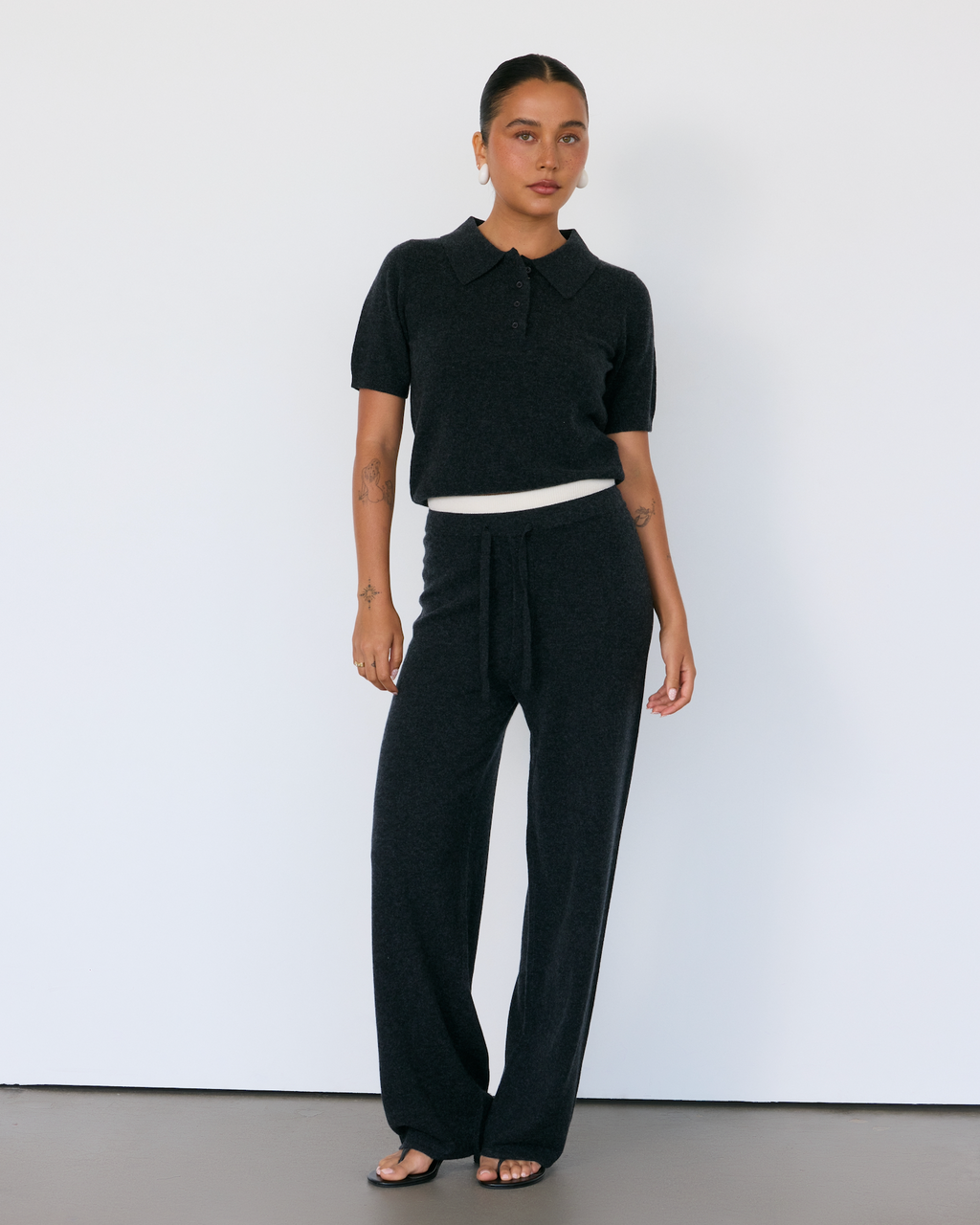 Tove Short Sleeve Cashmere Polo