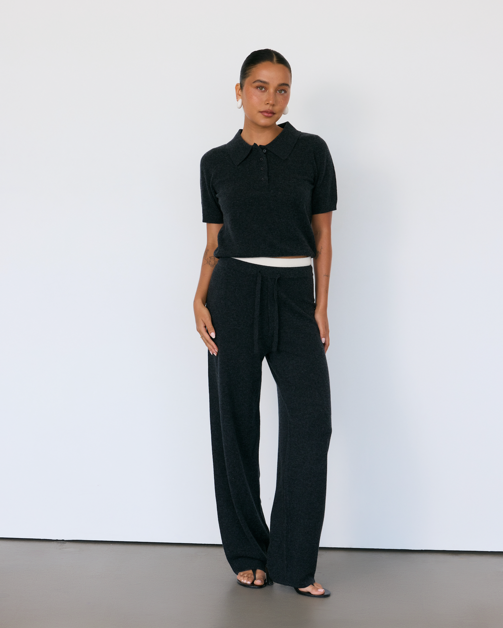 Tove Short Sleeve Cashmere Polo