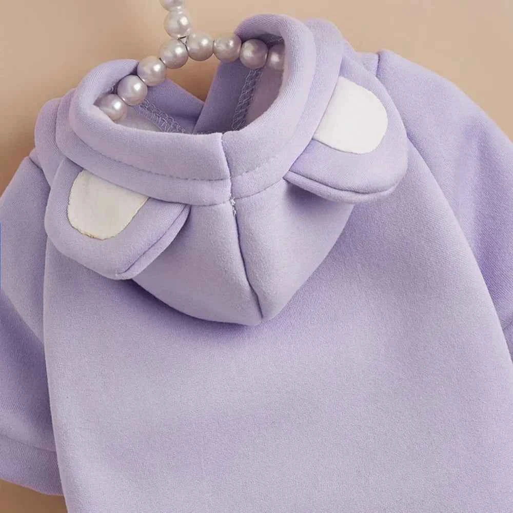 Cute Hairless Cat Hoodie Sweater – Warm Sphynx Pet Clothing