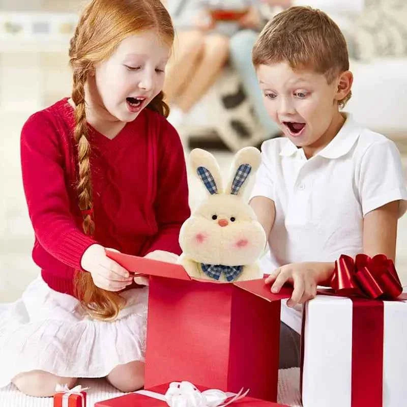 Cute Rabbit Doll Plush Toy – 9 Inch Soft Stuffed Animal for Bedroom Decor
