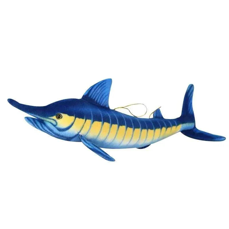 Huge Realistic Bluefin Tuna Plush Toy (23.6-55.1 in) - Soft Marlin Pillow Decor Gift