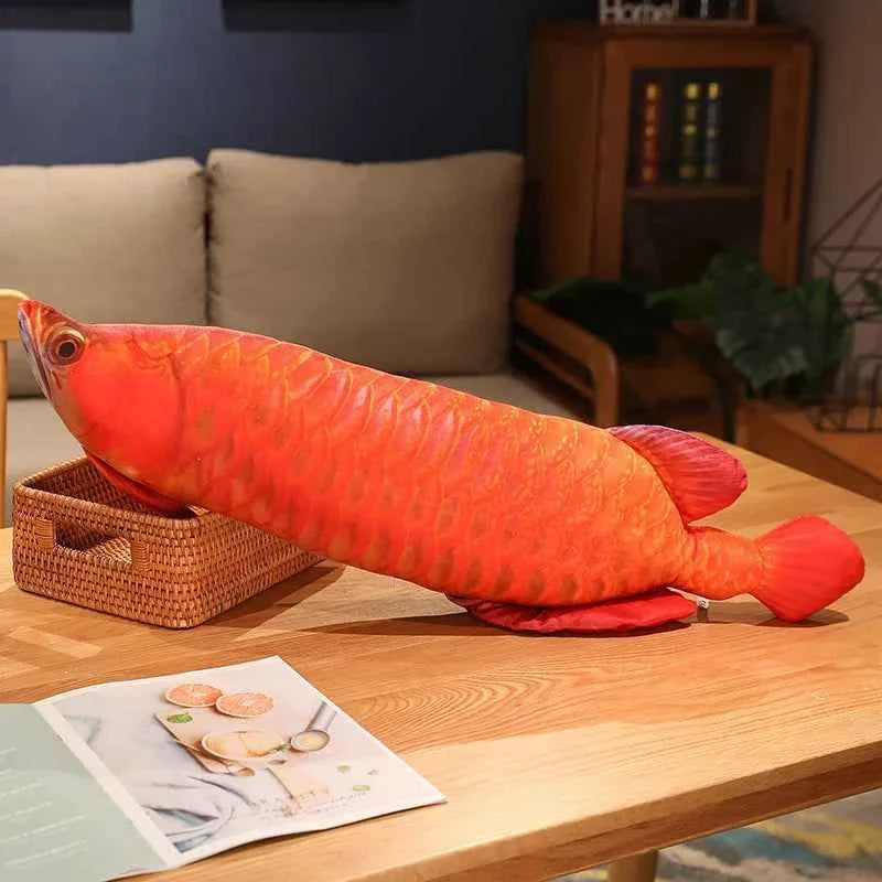 Giant Funny Carp Fish Plush Pillow (11.8-39.4 in) - Soft Simulation Sleep Cushion Gift