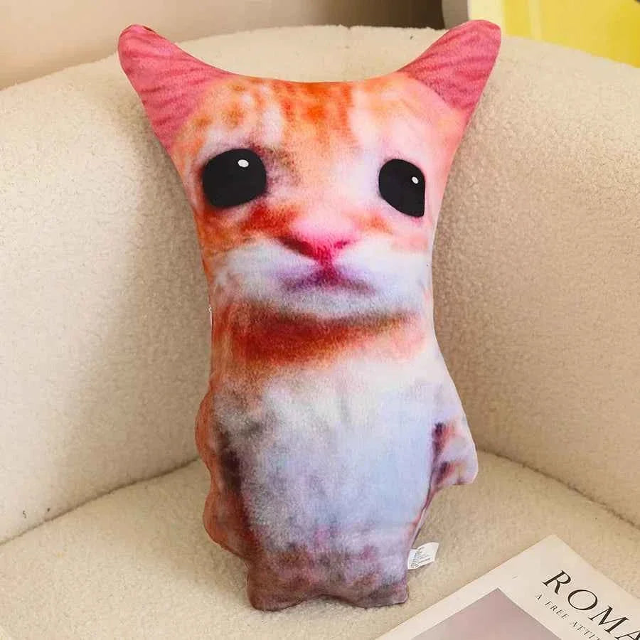Hot El Gato Cat Meme Plush Doll (7.9/15.7 in) - Cute Simulation Stuffed Animal Collectible