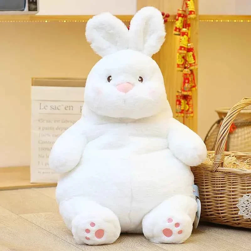 Big Lazy Rabbit Plush Doll (15.7-31.5 in) - Soft White Bunny Sleep Pillow Cushion