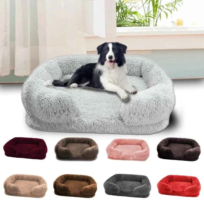 Orthopedic Dog Bed for Large Dogs – Thick Egg Crate Foam with Washable Cover