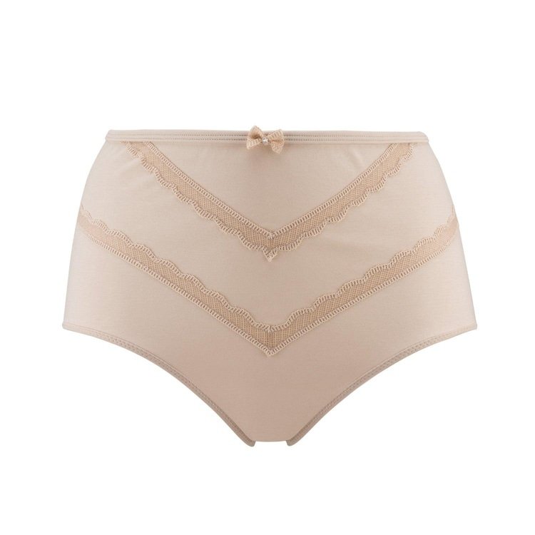 Silk & Organic Cotton Full Brief in Skin Tone Colors
