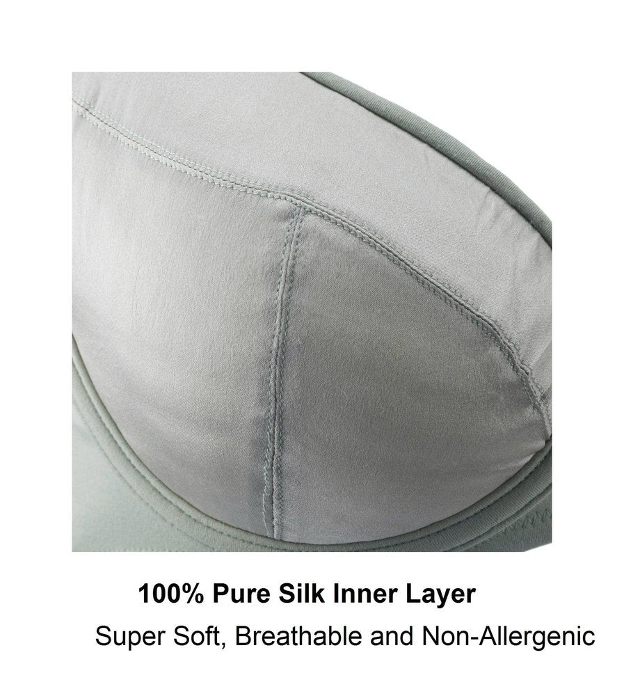 Silk & Organic Cotton Underwired Full Cup Bra